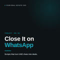Close it on Whatsapp